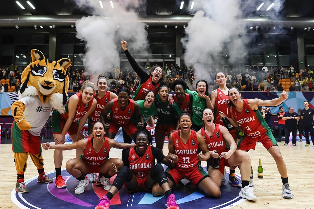 Seleção Nacional Feminina qualifica-se para Women’s EuroBasket