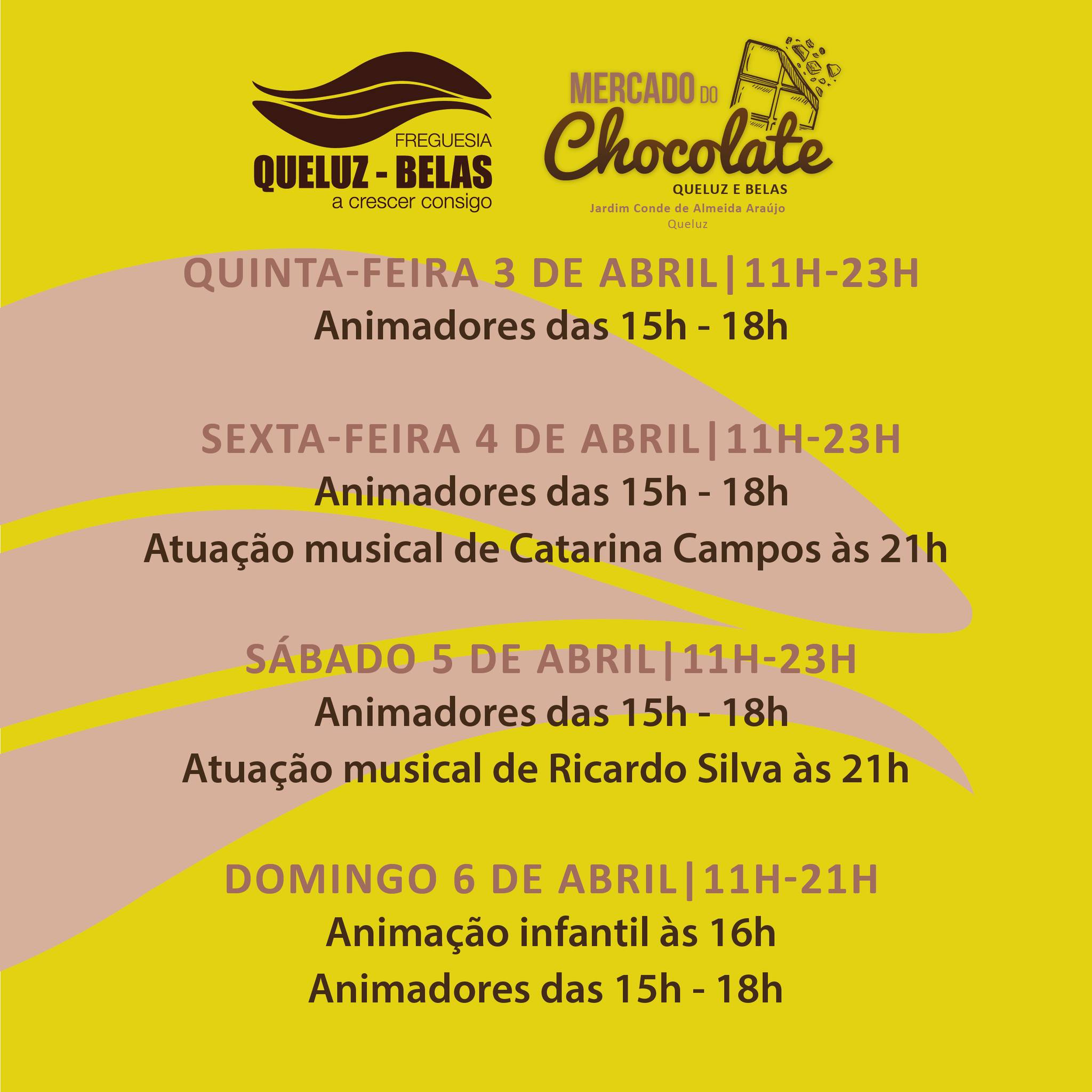 Mercado do Chocolate está de volta a Queluz