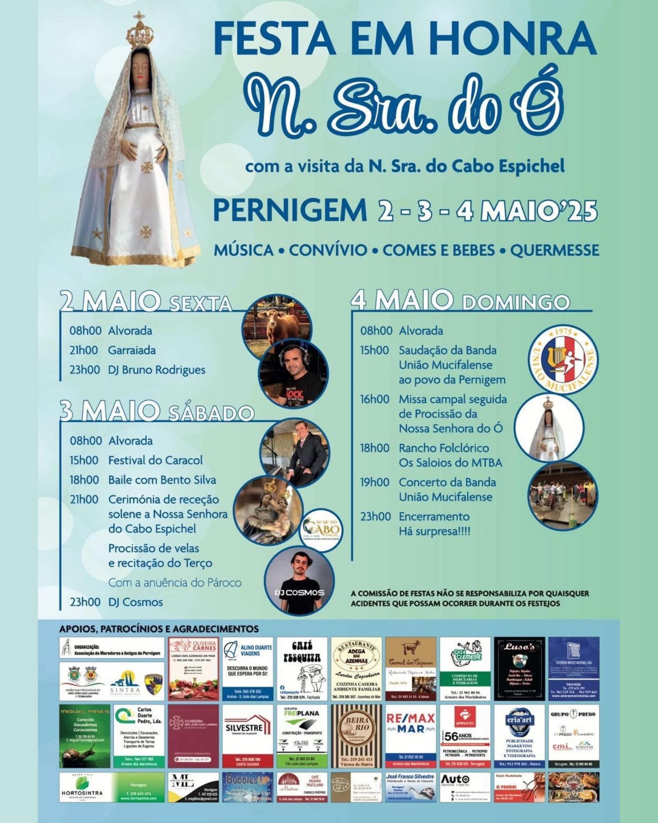 Festas de Nossa Senhora do Ó na Pernigem